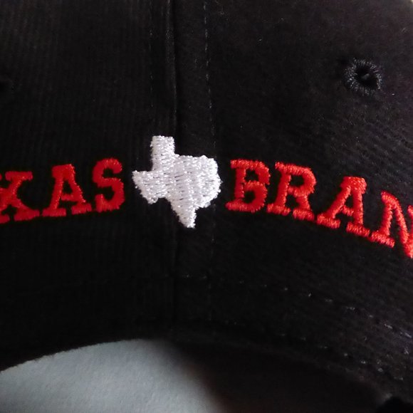 RED EYE BLOODY MARY MIX TEXAS EMBROIDERED BLACK ADJUSTABLE BASEBALL CAP HAT (NEW - Picture 5 of 10